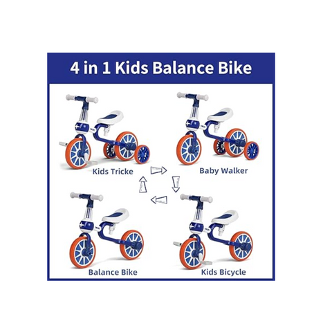 YMINA Children's Tricycle - Blue | Clearance