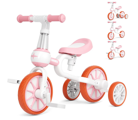 YMINA Children's Tricycle - Pink