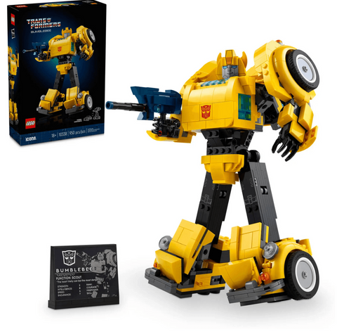 LEGO 10338 Icons Transformers Bumblebee