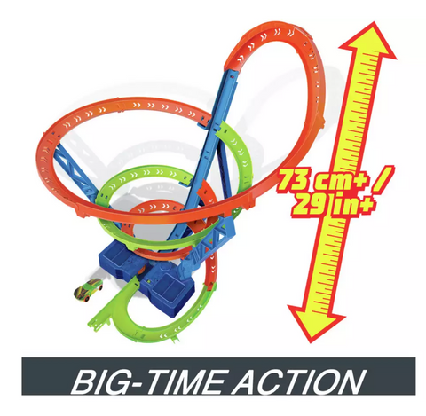 Hot Wheels Action Spiral Speed Crash Playset