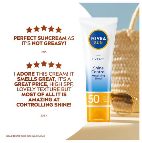 NIVEA SUN UV Face Soothing Senstitive Sun Cream spf50 50ml