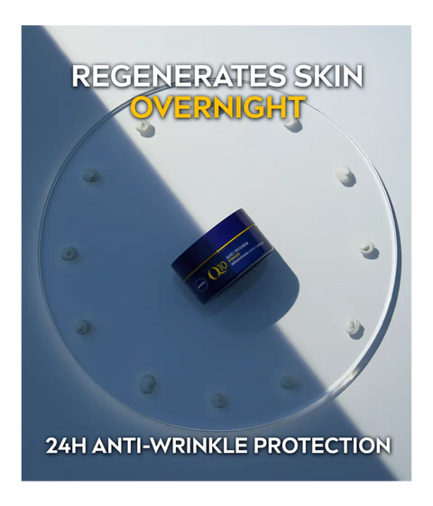 Nivea Q10 Anti-Wrinkle Power Revitalising Night Cream - 50ml