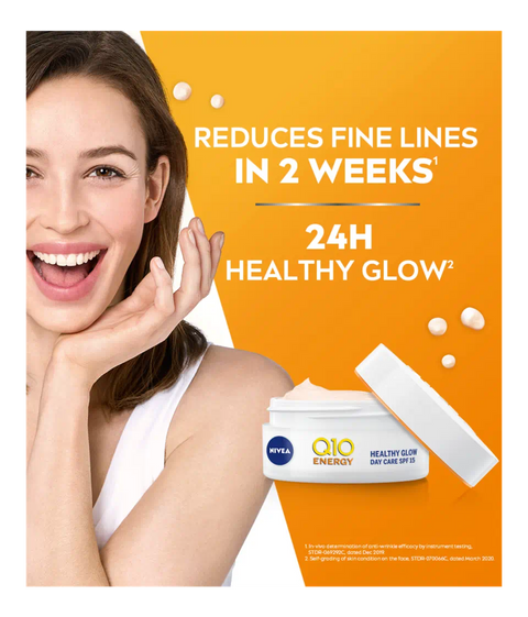 Nivea Q10 Energy Healthy Glow Day Cream - 50ml