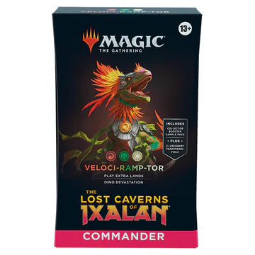 Magic the Gathering Lost Caverns of Ixalan Commander Deck - Veloci-ramp-tor