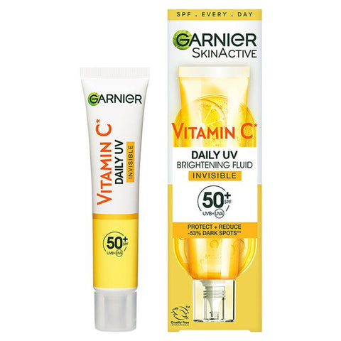Garnier Vitamin C Daily Uv Invisible Brightening Spf50+ - 40ml