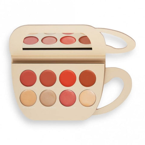 Revolution x - Nikki Lilly Coffee Cup Cream 8 Colour Face and Lip Palette