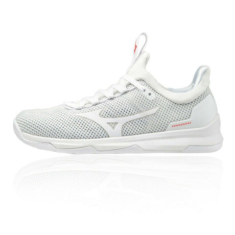 Mizuno Womens TC-11 Training Gym Fitness Shoes Trainers Sneakers White UK3.5