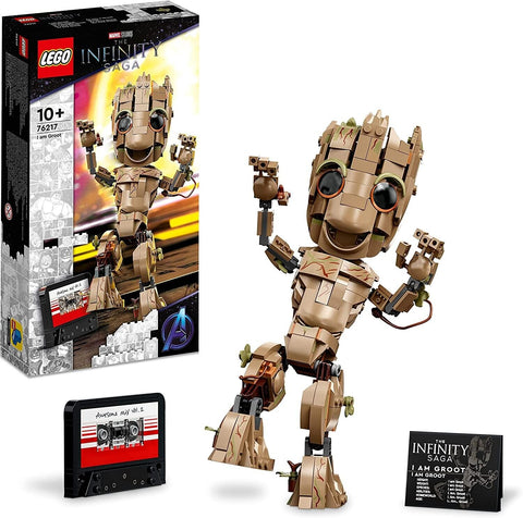 LEGO - Marvel The Infinity Saga Marvel Guardians of the Galaxy 2 I am Groot Model #76217 | Damaged Packaging