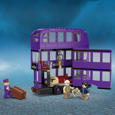 LEGO 75957 Harry Potter Knight Bus Toy, Triple-decker Collectable Set with Minifigures