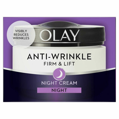 Olay Anti-Wrinkle Firm And Lift Anti-Ageing Night Moisturiser 50ml