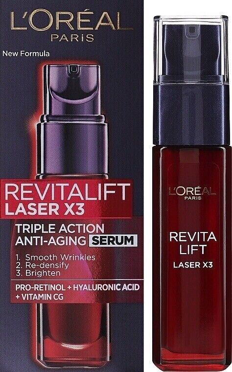 L'Oreal Revitalift Laser x3 Triple Action Anti-ageing Serum - 30ml