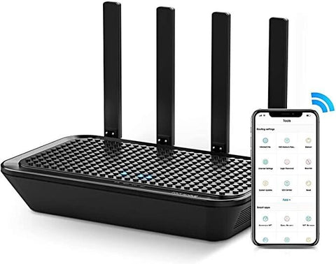 Rock Space AC2100 MU-MIMO Dual Band Wi-Fi Router - 2100Mbps | Damaged Packaging