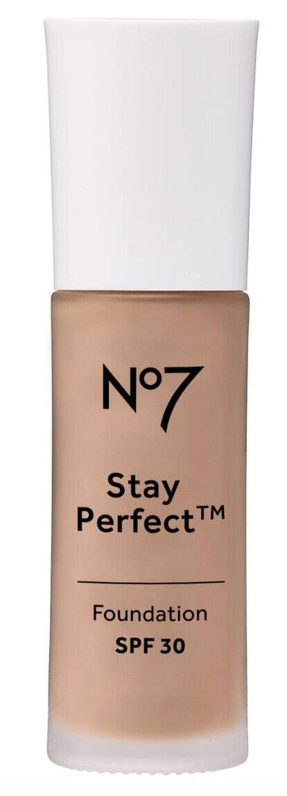 No7 Stay Perfect Foundation 30ml SPF30, Long Lasting