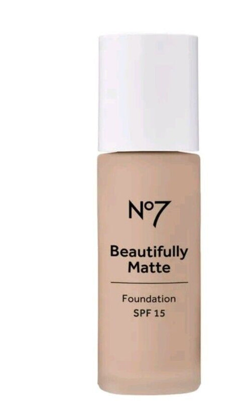 No7 Beautifully Matte Foundation 28ml - Original Formula