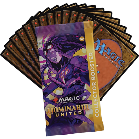 Magic The Gathering - Dominaria United Collector Booster Box 2 Packs | Damaged Packaging