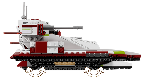 LEGO - Star Wars Republic Fighter Tank Set #75342 | Damaged Packaging