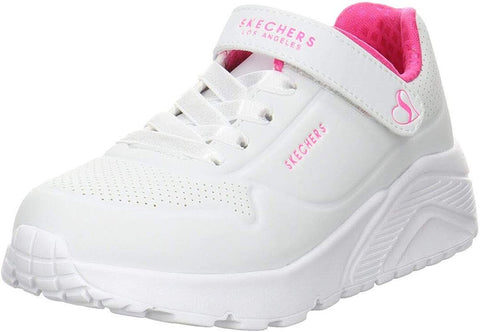 Skechers UNO LITE Sneaker, White, 9.5 UK Child