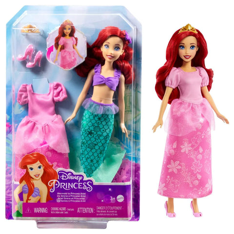 Disney Little Mermaid Transforming Mermaid to Princess Ariel - HMG49