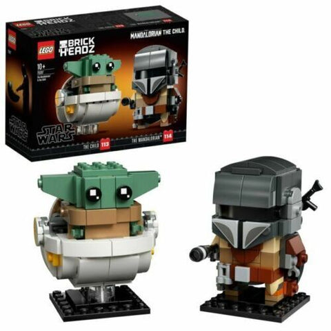 LEGO - Star Wars BrickHeadz Star Wars The Mandalorian & The Child #75317 | Damaged Packaging