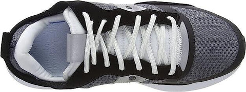 Saucony Men's Jazz Hybrid Sneaker, Black/Silver (Damaged Packaging)